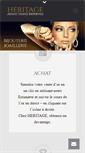 Mobile Screenshot of heritage-sas.com